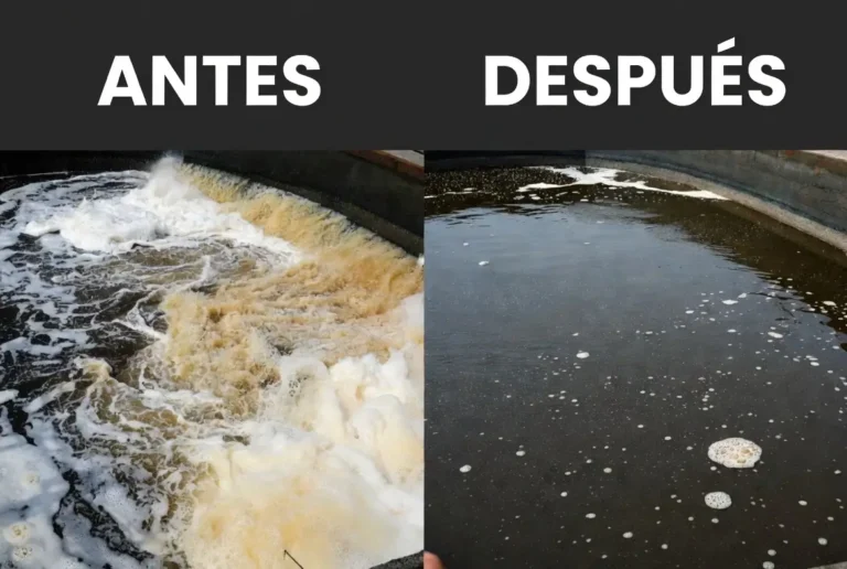 Antiespumantes para Aguas residuales