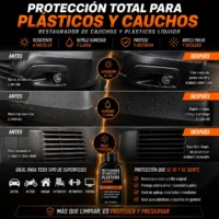 Restaurador de plásticos y cauchos Restaurador de plásticos y cauchos