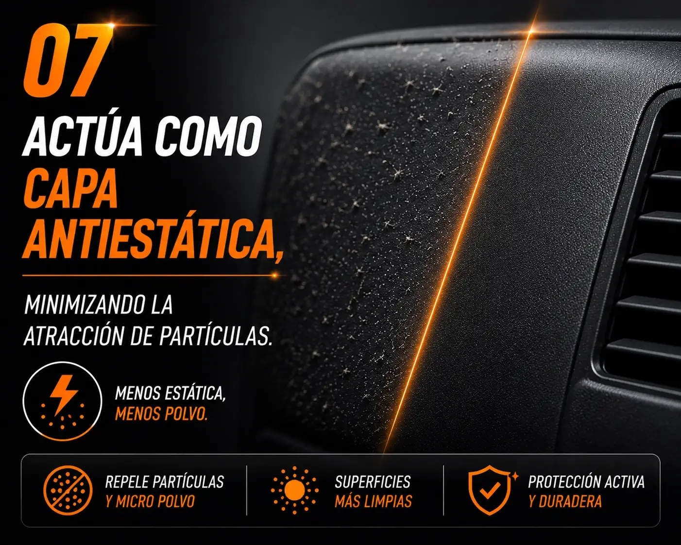 Restaurador de plásticos y cauchos