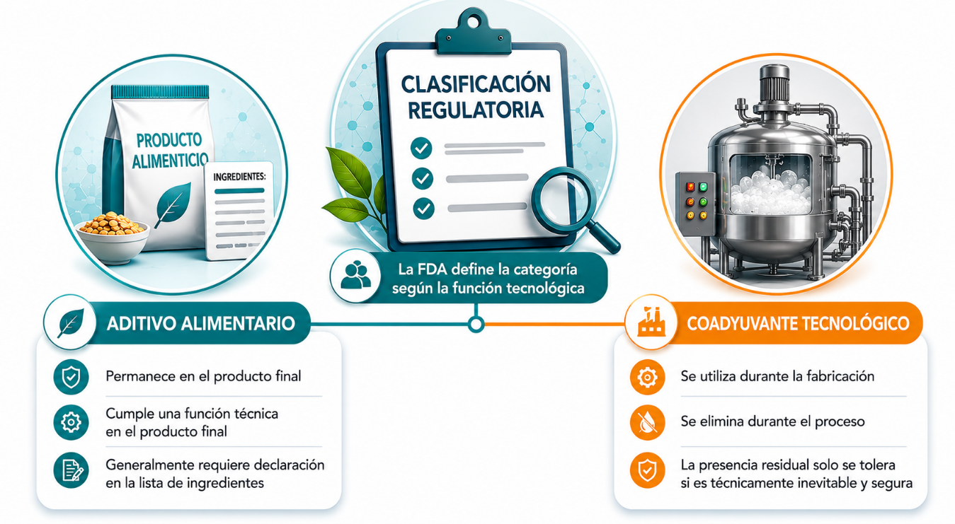 Antiespumantes y regulación FDA