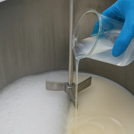 ANTIFOAMZERA I20 Antiespumante a base de silicona en emulsión, con alta dispersión en medios formadores de espuma.